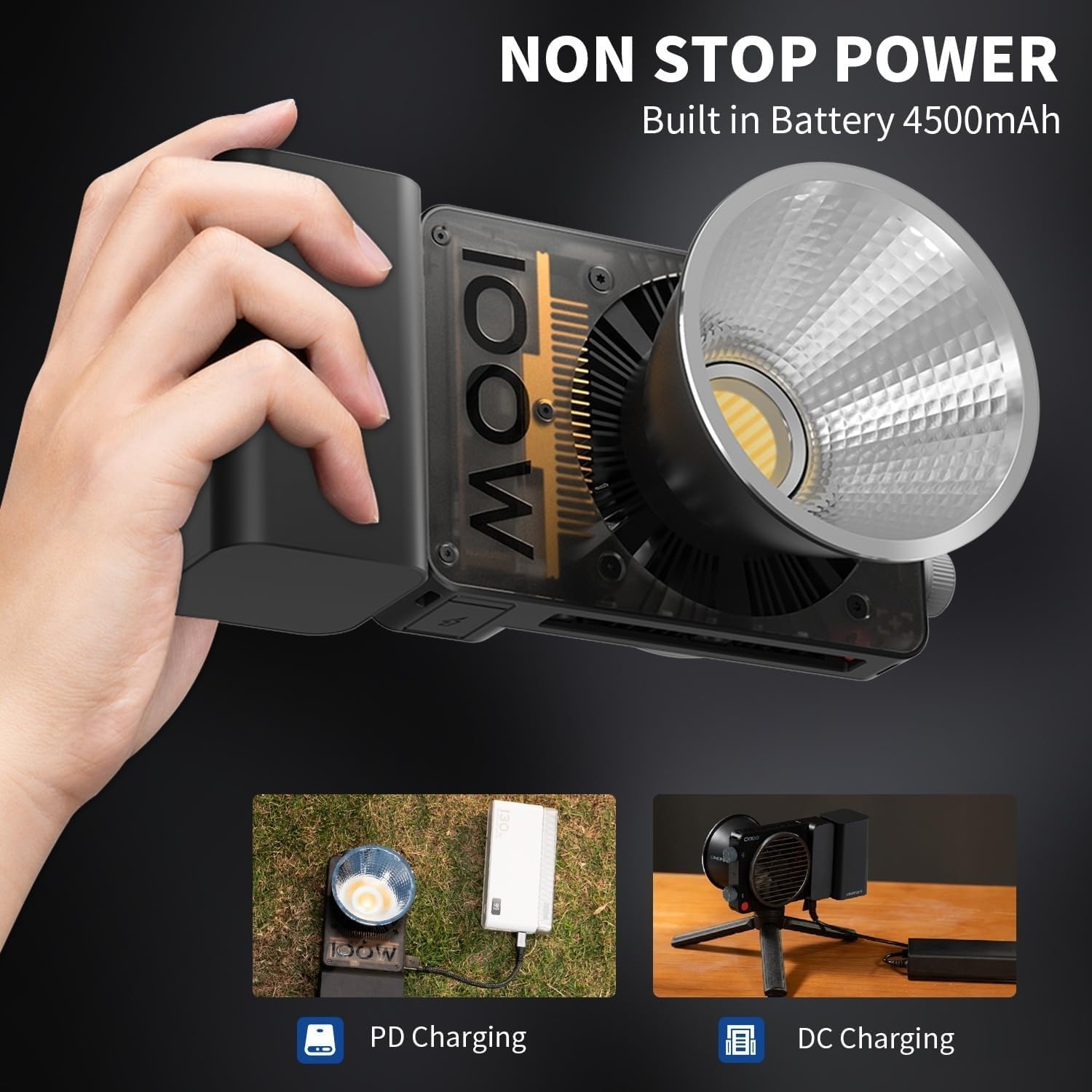 Thumbnail 5 de Zhiyun CINEPEER CX100 100W luce LED bicolore
