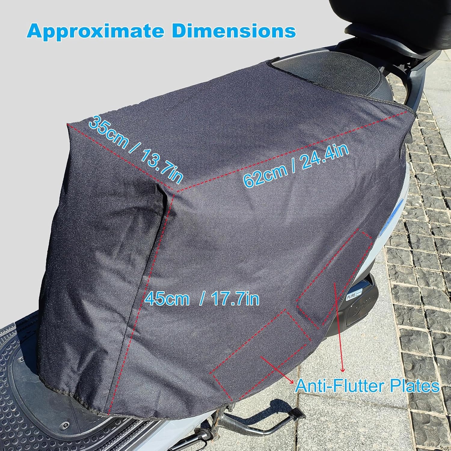Thumbnail 3 de Pelucton Manta Cubrepiernas Scooter Impermeable