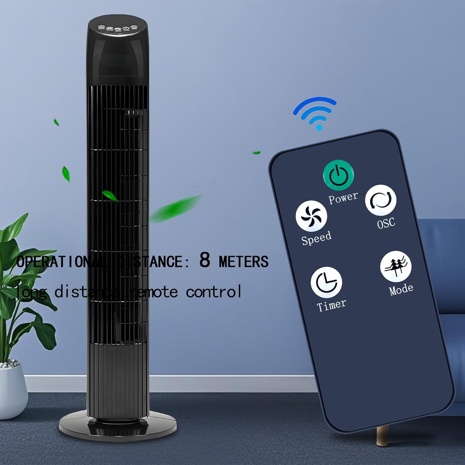 Thumbnail 4 de TCNOUMT Replacement Remote Control for Devola Silent Cooling Tower Fan