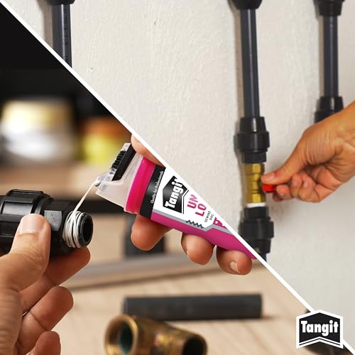 Thumbnail 3 de Tangit Uni-Lock Fil de nylon (bobine 80 m) – Fil d’étanchéité universel pour raccords filetés sur métaux et plastiques