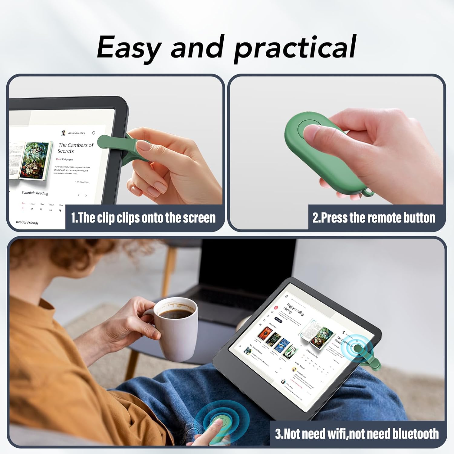 Thumbnail 2 de Remote Control Page Turner for Kindle Paperwhite