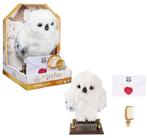 Detalle de Wizarding World Harry Potter - Hedwige Peluche Interactive