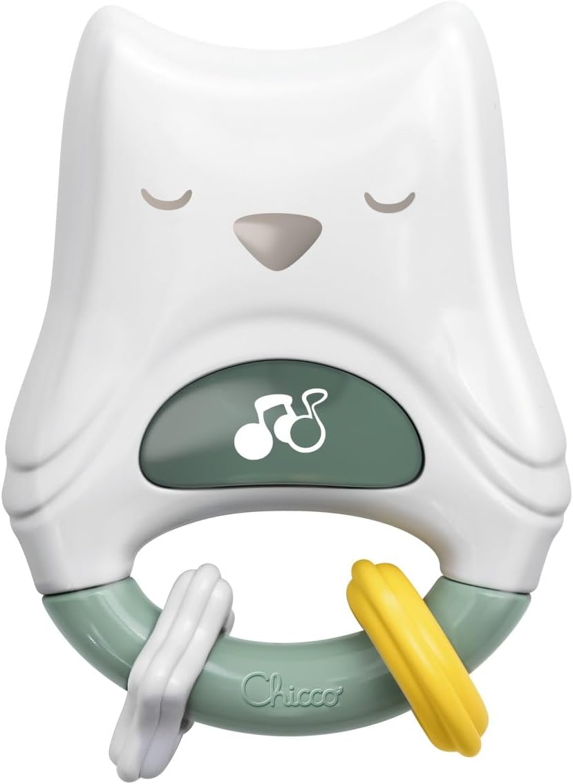 Thumbnail 4 de Chicco Hochet Singe avec Anneau de Dentition Doux et Miroir – Attache Poussette, Lavable en Machine (3–24 mois)
