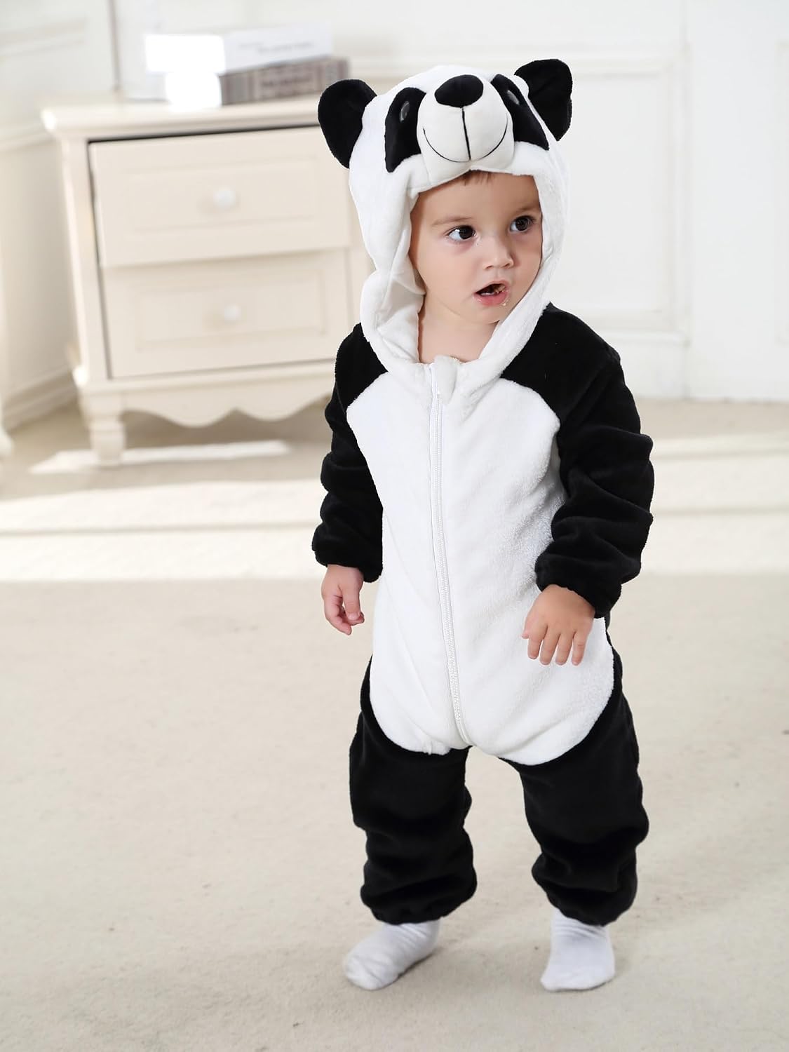 Thumbnail 6 de Baby hooded romper flannel 3-36 months