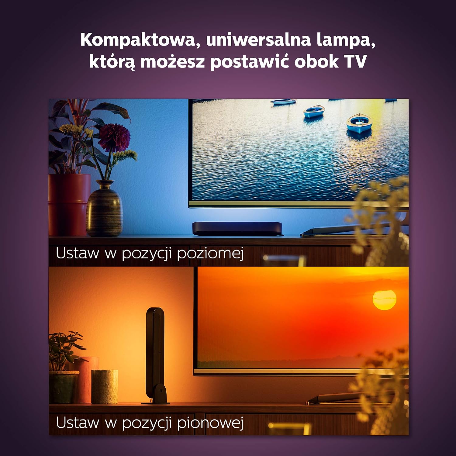 Thumbnail 4 de Philips Hue Play – zestaw 2 czarnych paneli White and Colour Ambiance