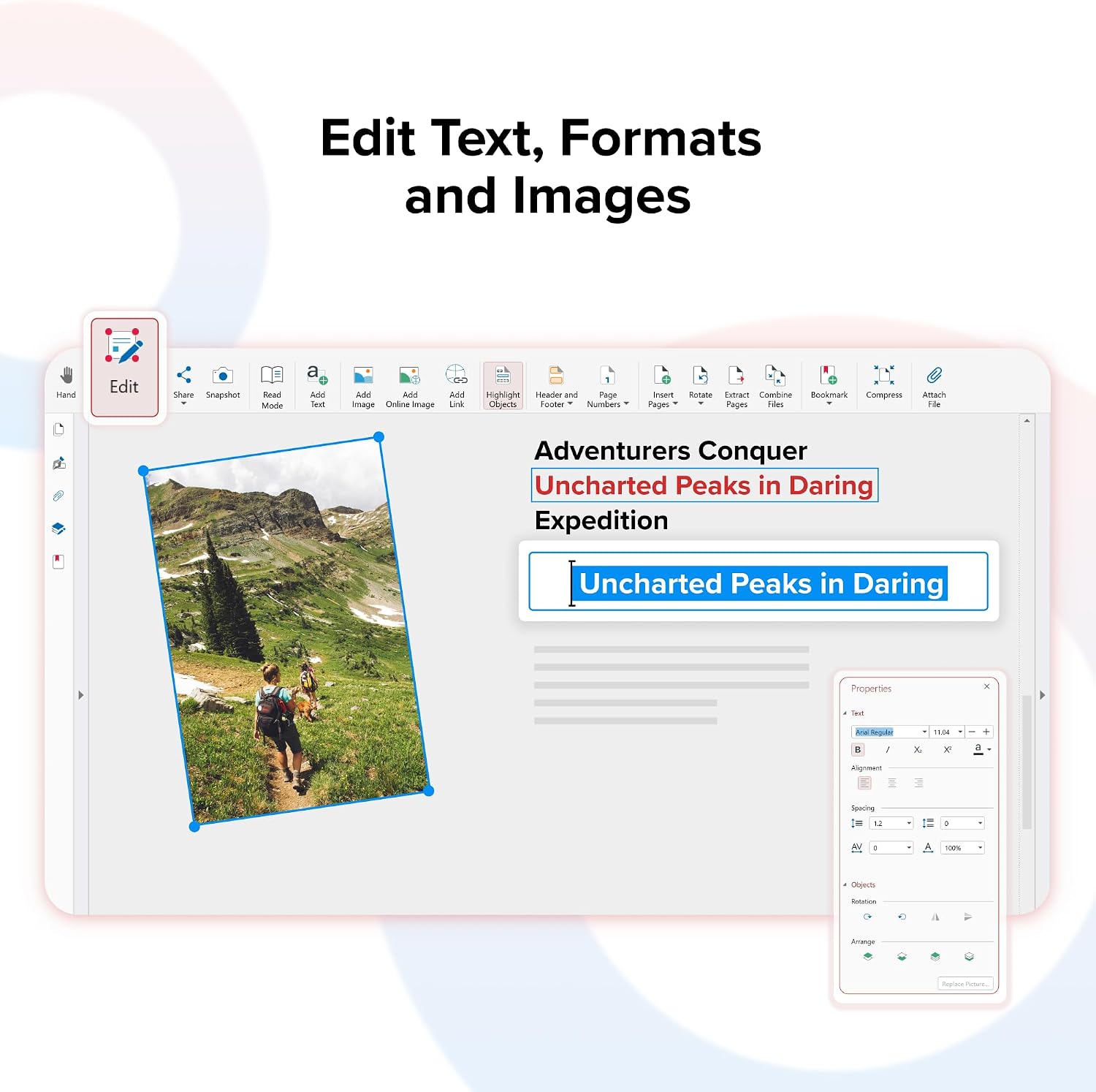 Detalle de MobiPDF Lifetime - Professional PDF Editor for Windows