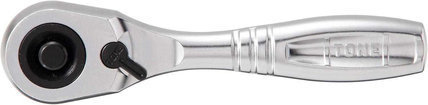 Detalle de TONE RH4CHS コンパクトショートラチェットハンドル 1/2インチ差込角・72枚ギア・ホールドタイプ