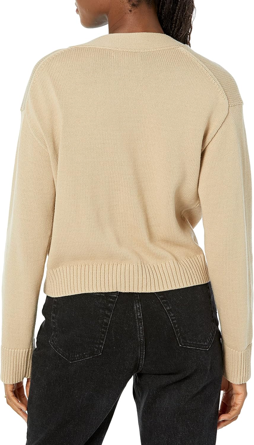 Thumbnail 1 de Amazon Essentials Damen Kurzer Cardigan mit V-Ausschnitt und Knopfleiste
