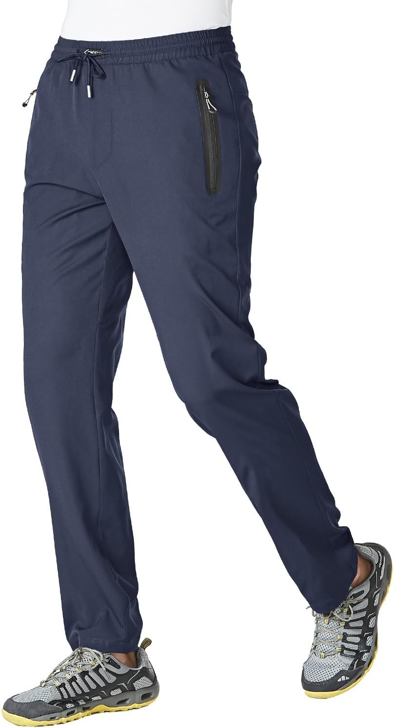 Detalle de JHMORP Men's Athletic Pants, Lightweight Quick-Dry 4-Way Stretch