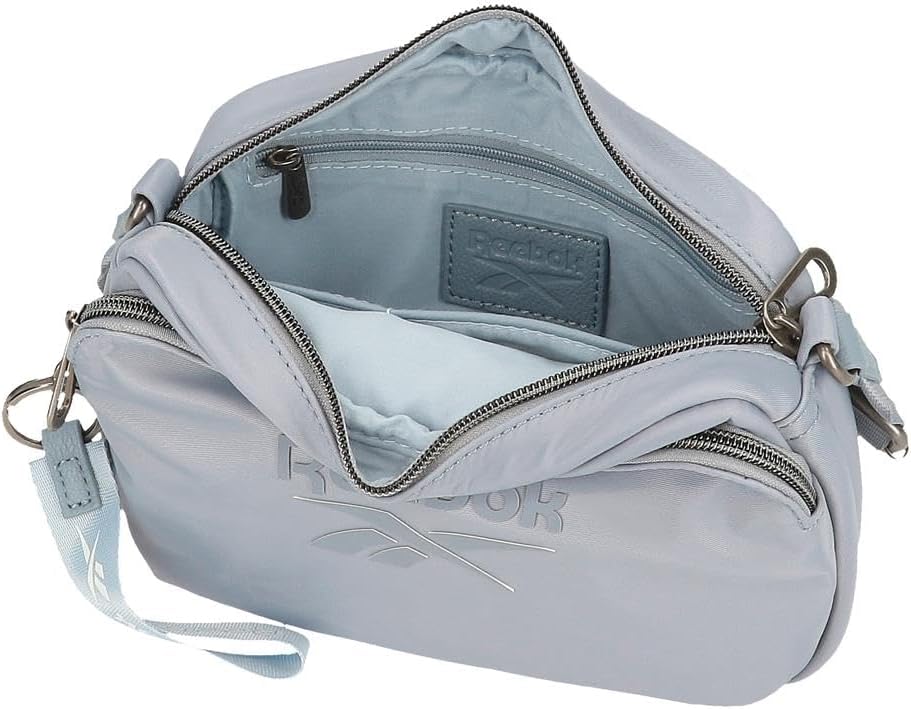 Thumbnail 3 de Reebok Annabel borsa a tracolla blu con tasca con cerniera e tracolla regolabile
