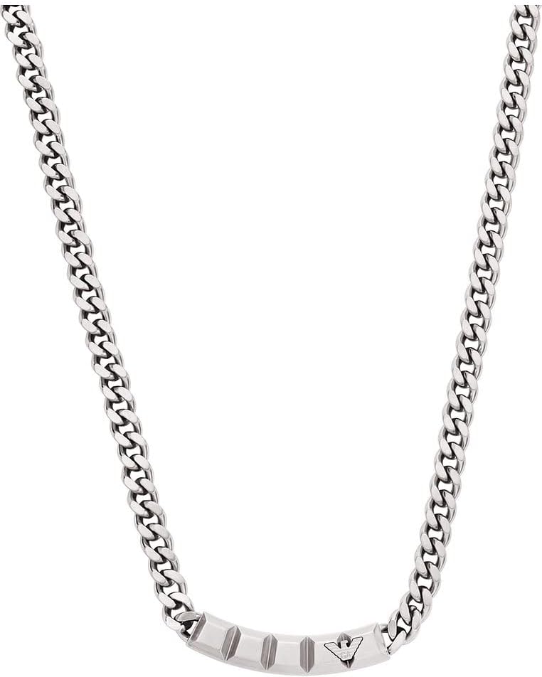 Thumbnail 4 de Emporio Armani Herren-Kettenhalsband aus Edelstahl mit Karabinerverschluss (bicolor)