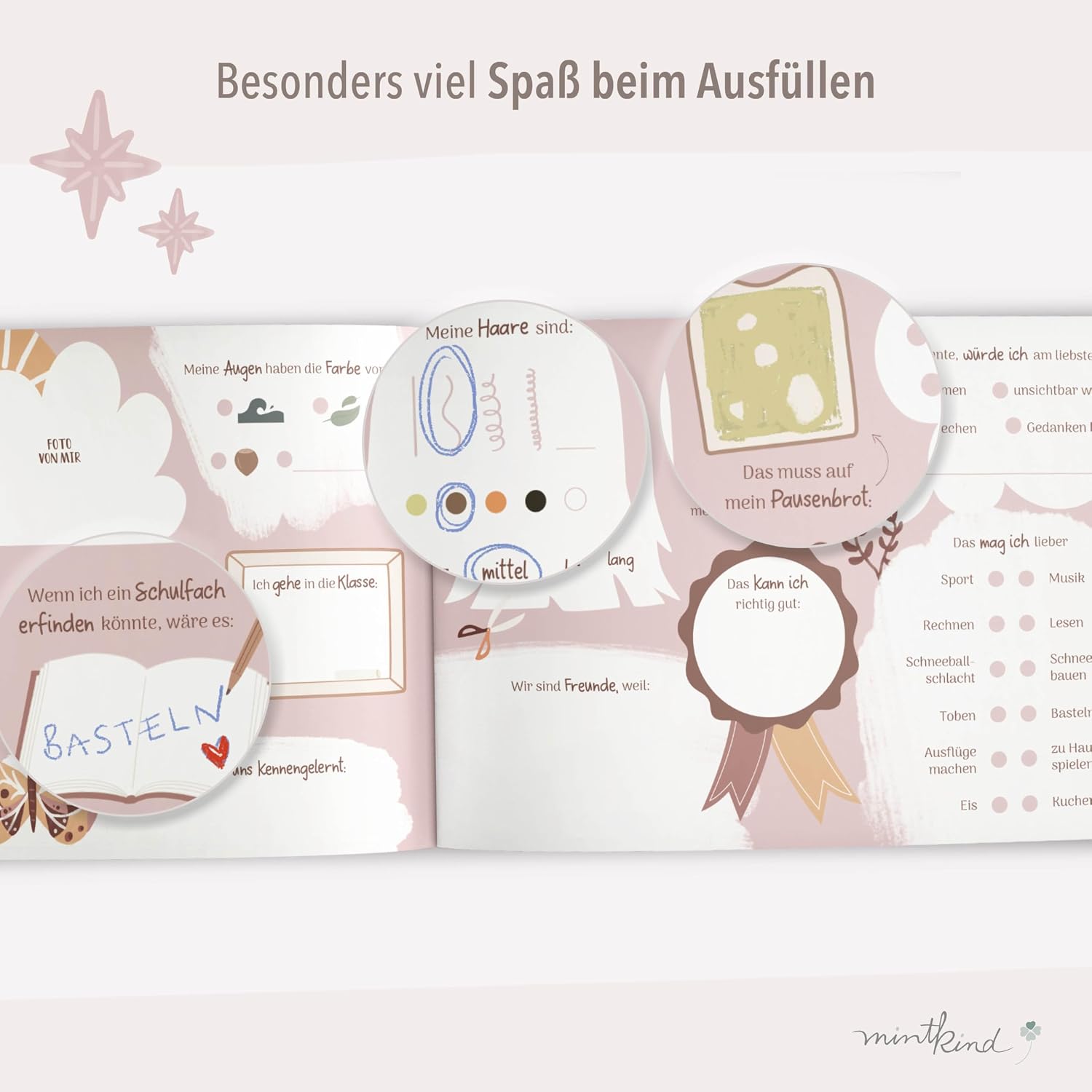 Thumbnail 4 de mintkind Meine Schulfreunde Schulfreundebuch