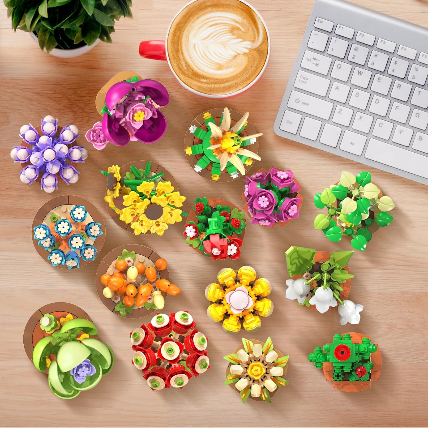 Thumbnail 3 de CUBIMANA 15 Pack Mini Building Set 1314PCS 🧩