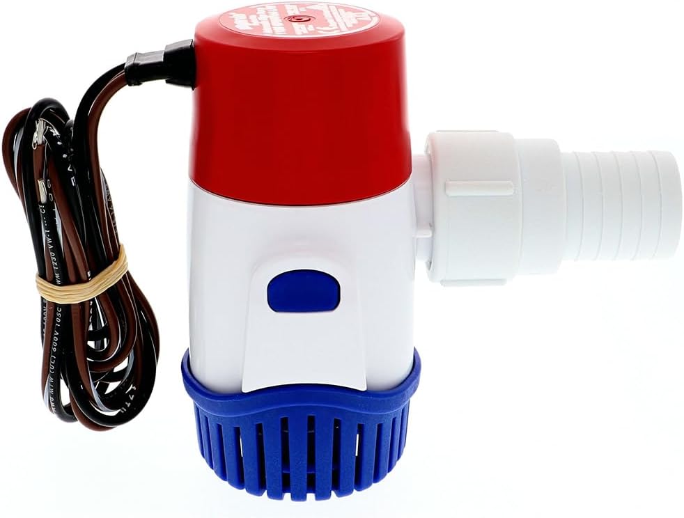 Detalle 2 de Rule 25SA 500 GPH Electronic Sensing Bilge Pump, 12 V with Manual Override