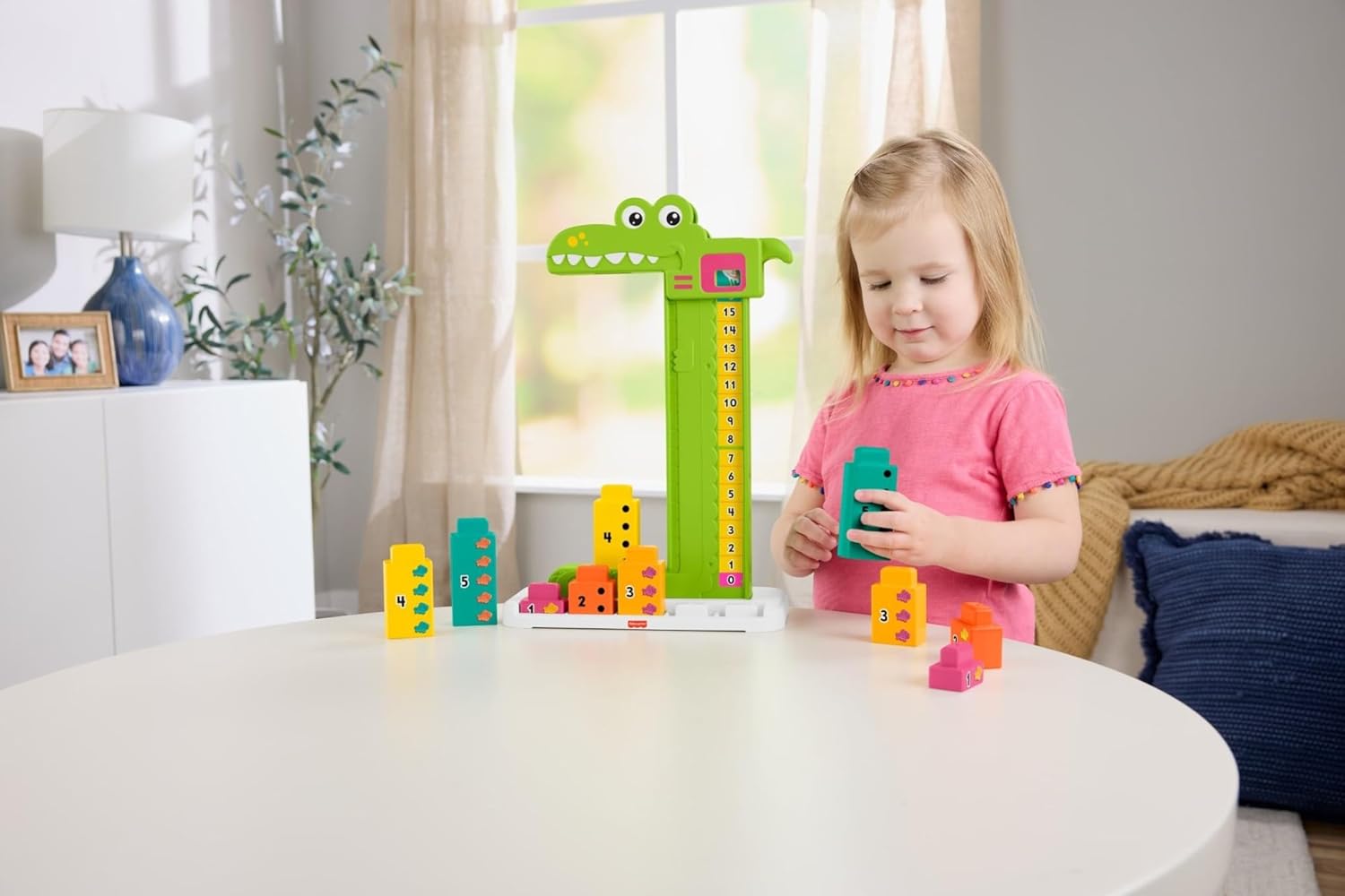 Thumbnail 4 de Fisher-Price Cocodrilo de Aprendizaje y Suma con Bloques 🐊