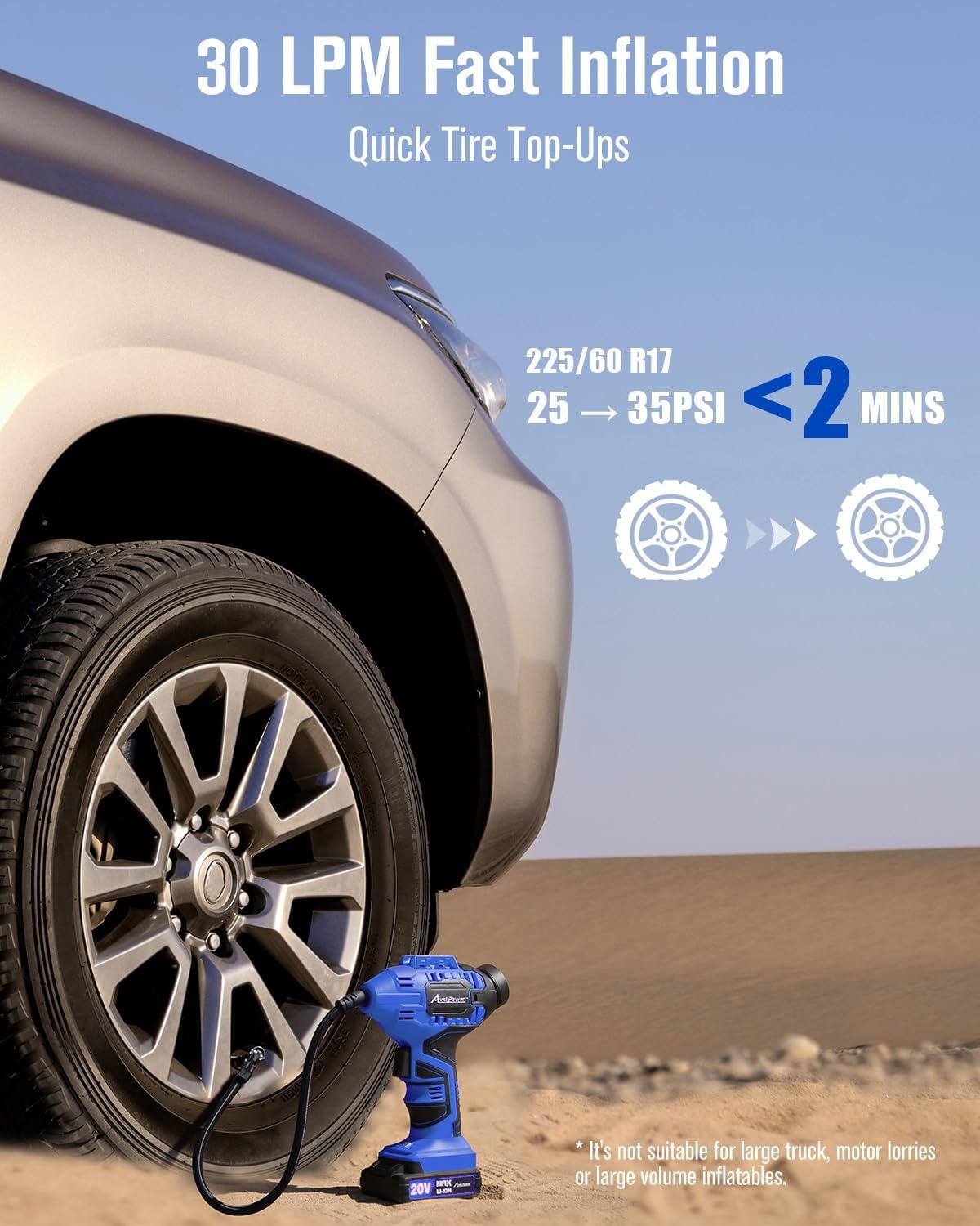 Detalle 2 de Avid Power 20V Tire Inflator