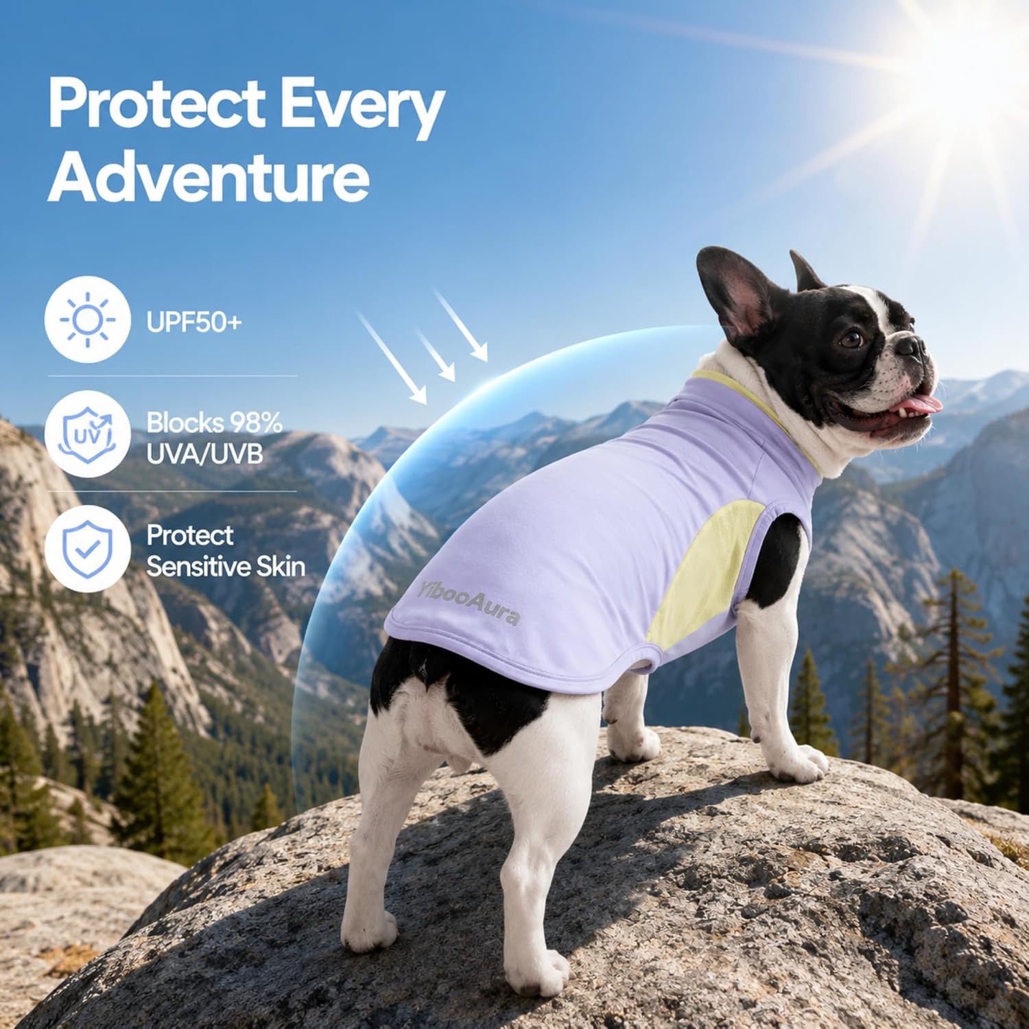Detalle 2 de YibooAura Dog Sun Shirt XL