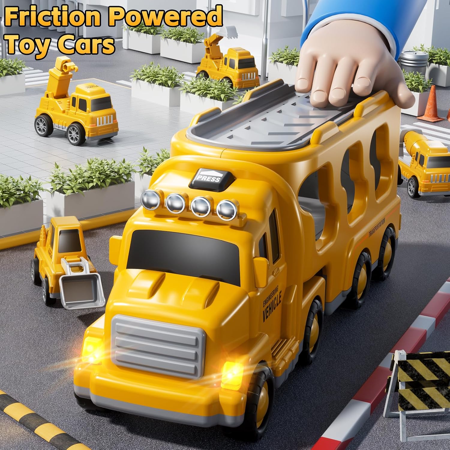 Thumbnail 5 de KIZONLY 5-in-1 Construction Truck toy set for toddlers 🚚