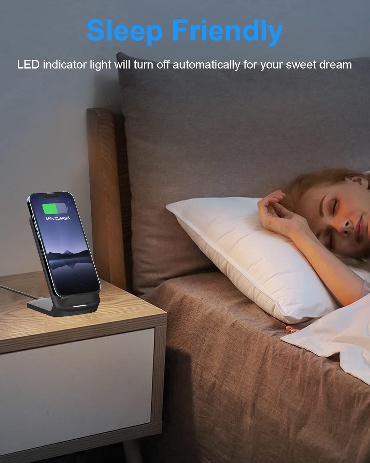 Thumbnail 5 de NANAMI Dual-Coil Wireless Charging Stand (15W) for Samsung & iPhone