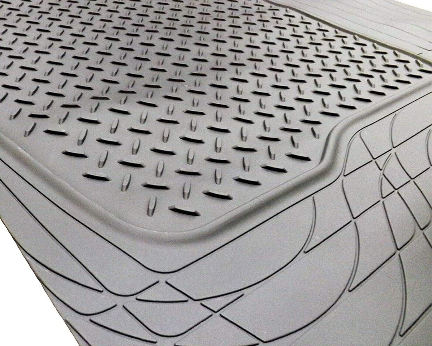 Detalle de Auto Accessori Lupex universele kofferbakmat van PVC, 142 x 111 cm, zwart