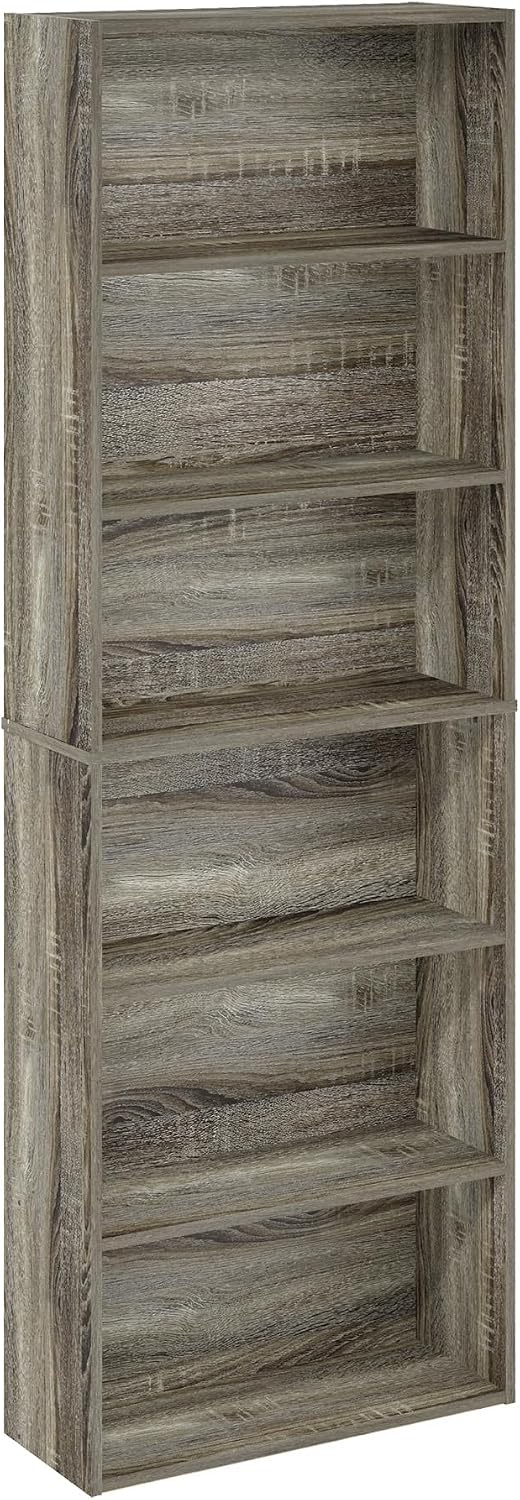 Detalle 1 de Libreria Furinno Jaya 6 ripiani in rovere