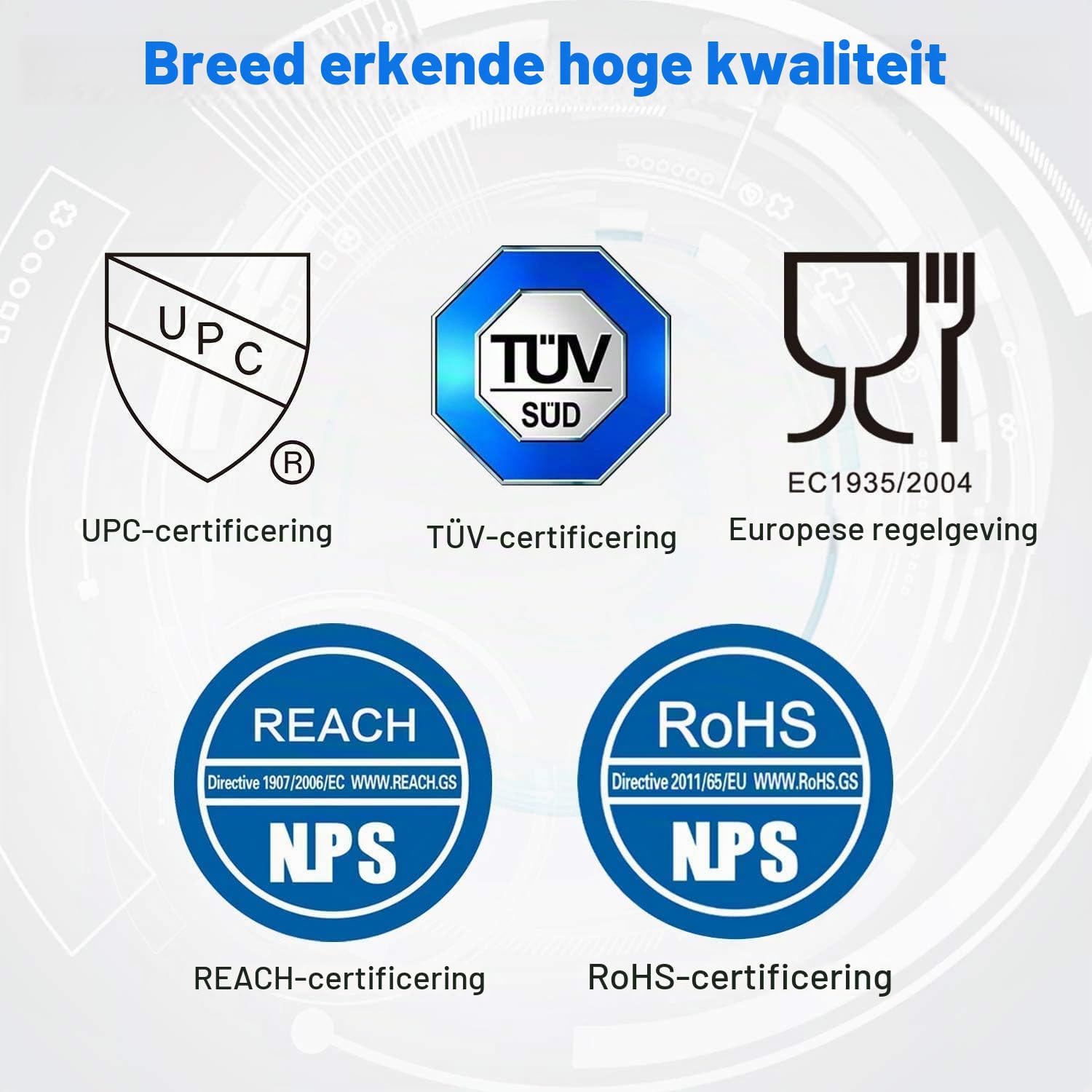 Detalle de GOLDEN ICEPURE CMF004 koffiemachinewaterfilter, 4 stuks met actieve kool