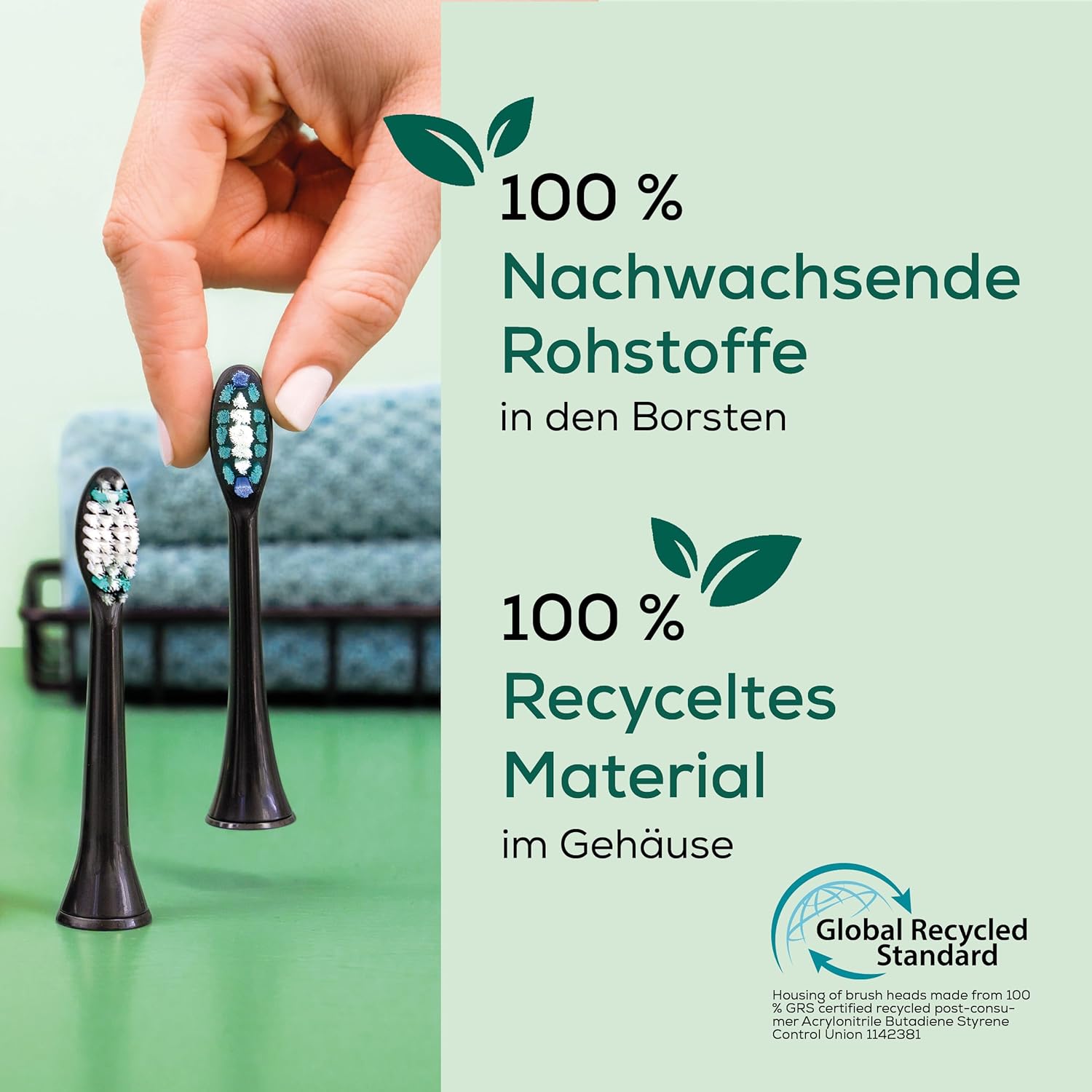 Detalle de Beurer SC Plaque Eraser Bürstenköpfe (4 Ersatzbürsten) für elektrische Zahnbürste