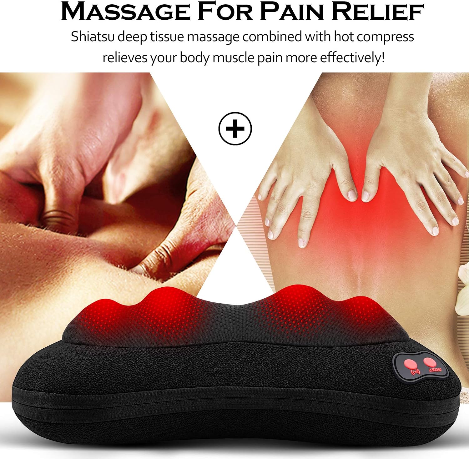 Thumbnail 2 de Papillon Back Massager Shiatsu Neck Pain Relief
