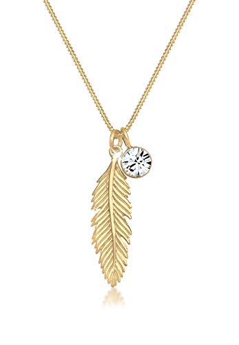Detalle de Elli Colgante Primavera en plata 925 bañada en oro 💍