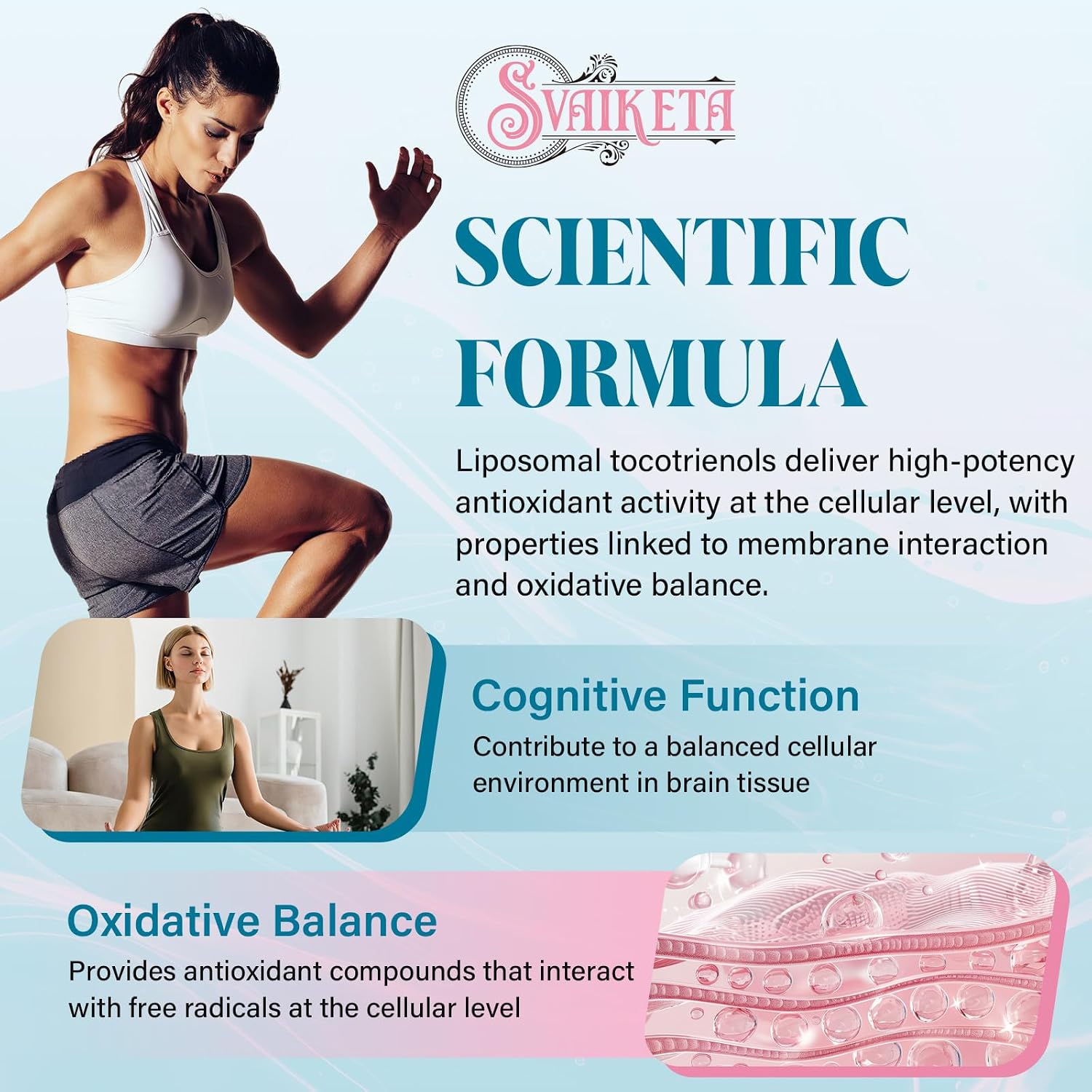 Detalle de Svaiketa Tocotrienol Supplement 1000 mg