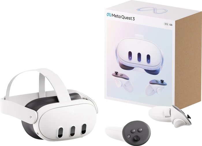 Thumbnail 13 de Meta Quest 3 (512 GB) + BlueBuilt PC Link-Kabel – VR-Headset mit PC-Streaming