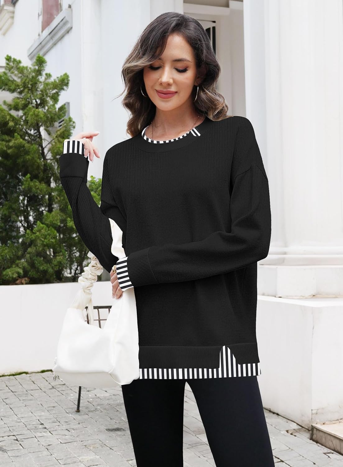 Thumbnail 5 de Disamer Womens Sweater 2026 Cozy Knit Pullover
