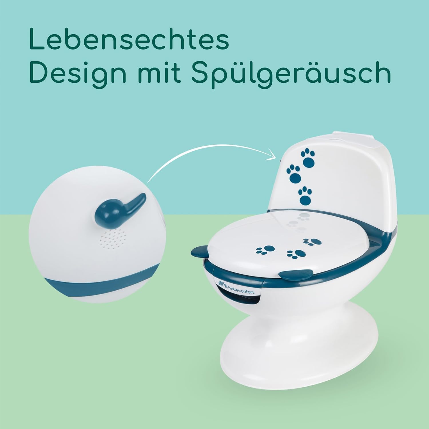 Thumbnail 2 de Bebeconfort Minitoilette Bär Blau 0–20 kg