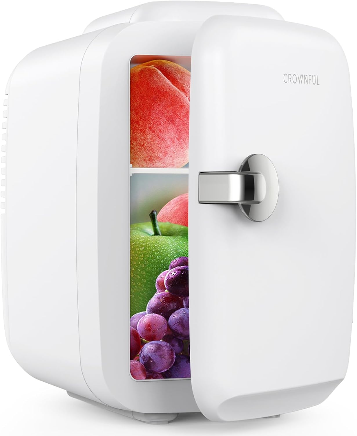 Detalle de CROWNFUL 4L Mini Fridge Skin Care Cooler
