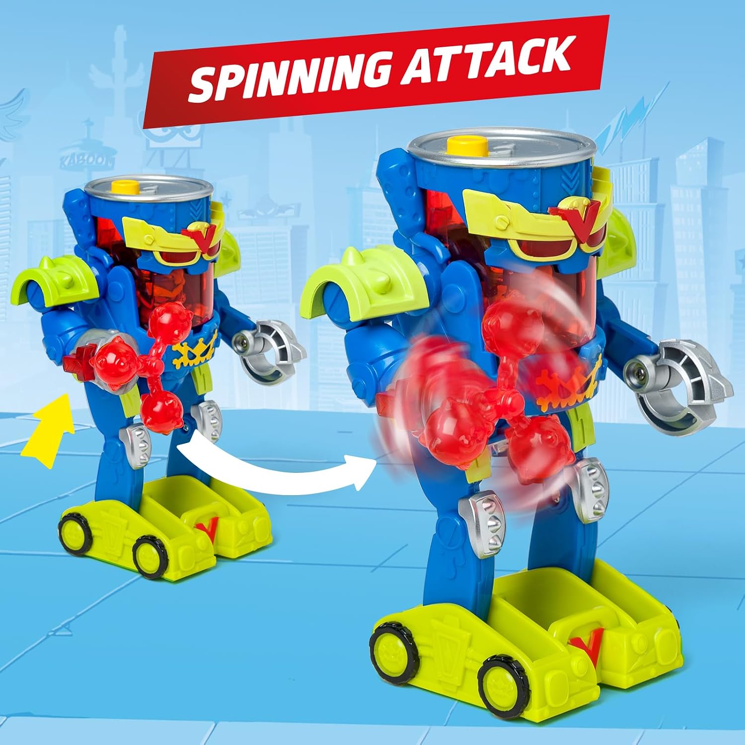 Thumbnail 6 de SUPERTHINGS Ultra Striker Mr. King robot playset from Superthings Kazoom Power