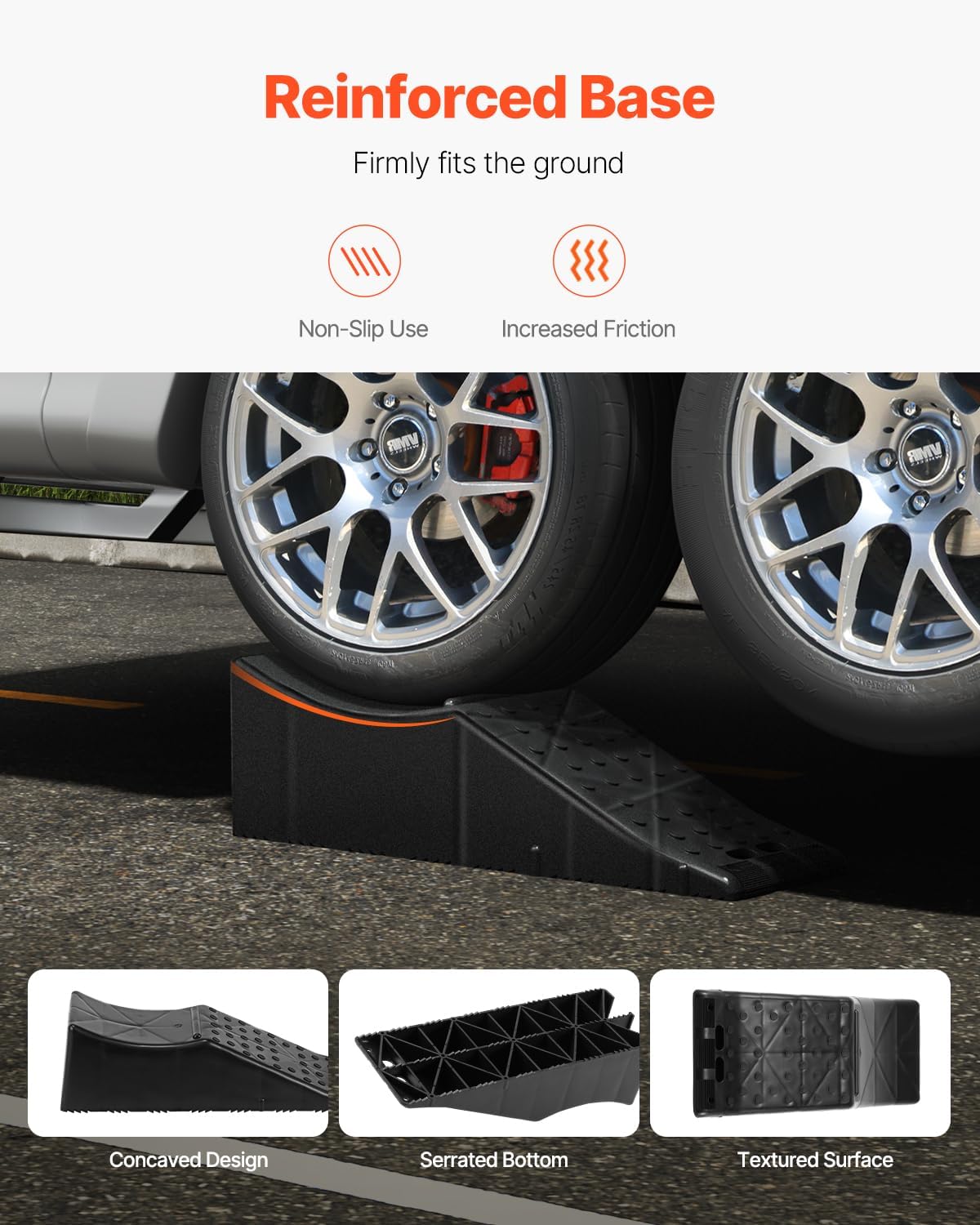 Detalle 2 de VEVOR Vehicle Ramp 20,000 lb Capacity