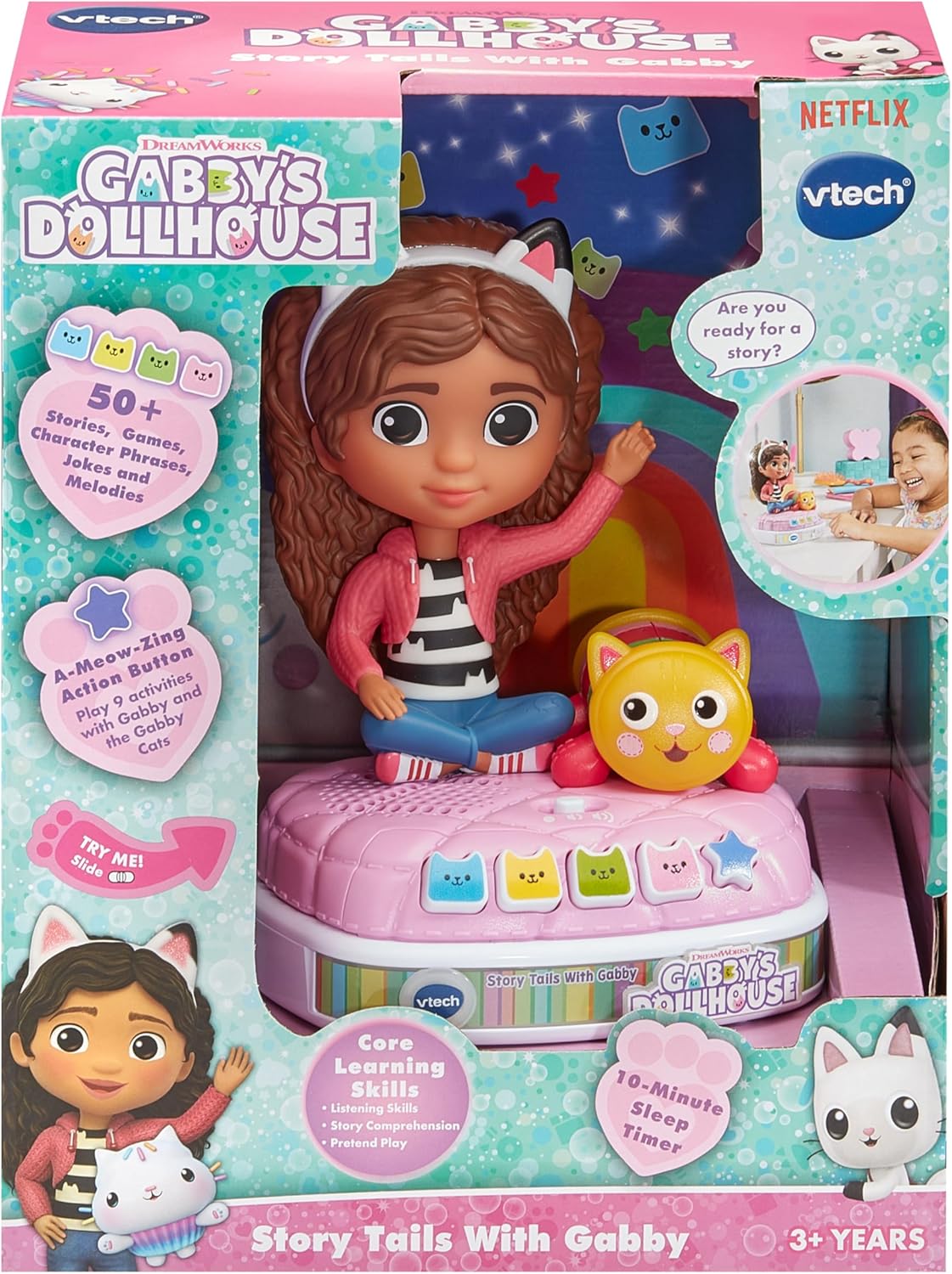 Thumbnail 2 de VTech Gabby's Dollhouse Story Tails with Gabby – Interactive Storytime for 3–5+ Year Olds