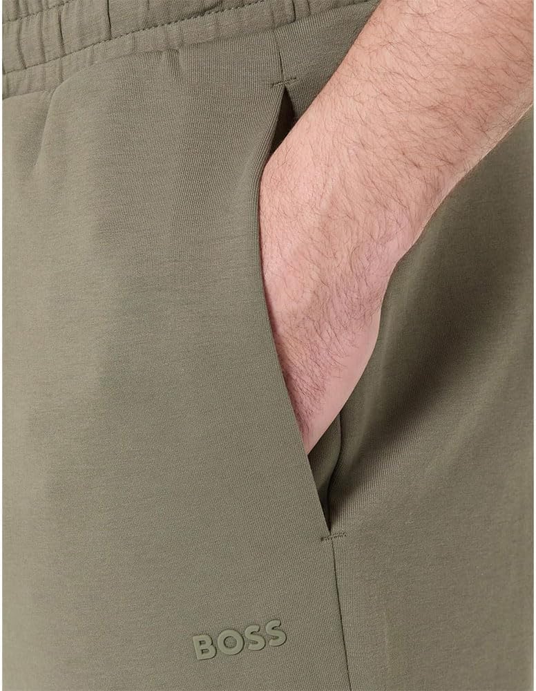 Detalle de BOSS Hadiko: Pantaloni in Jersey da Uomo, Comfort e Versatilità