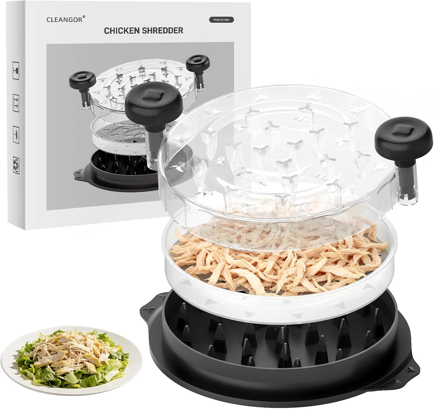 Cleangor Chicken Shredder Tool Twist