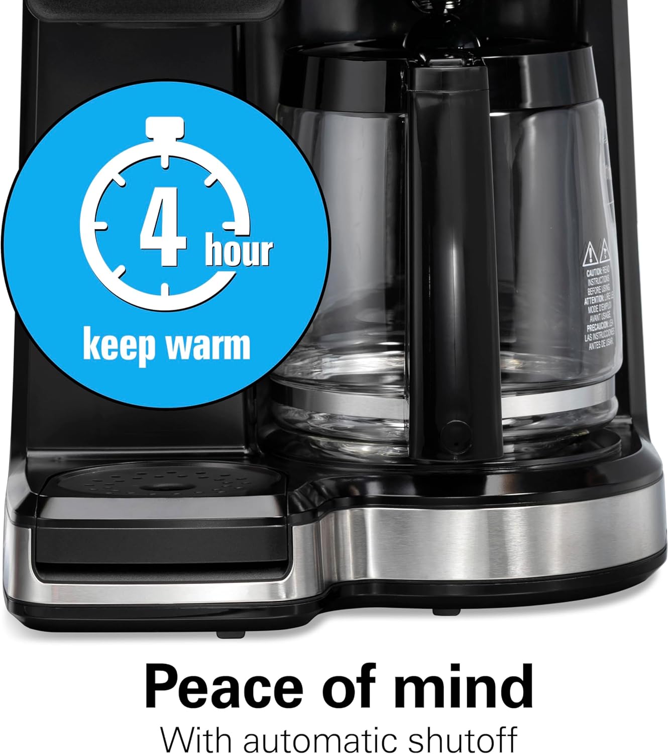 Thumbnail 6 de Hamilton Beach 2-Way 12-Cup Programmable Drip Coffee Maker