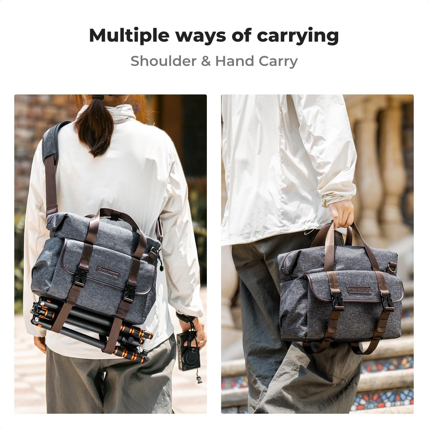 Thumbnail 5 de K&F Concept Camera Sling Bag for DSLR photography