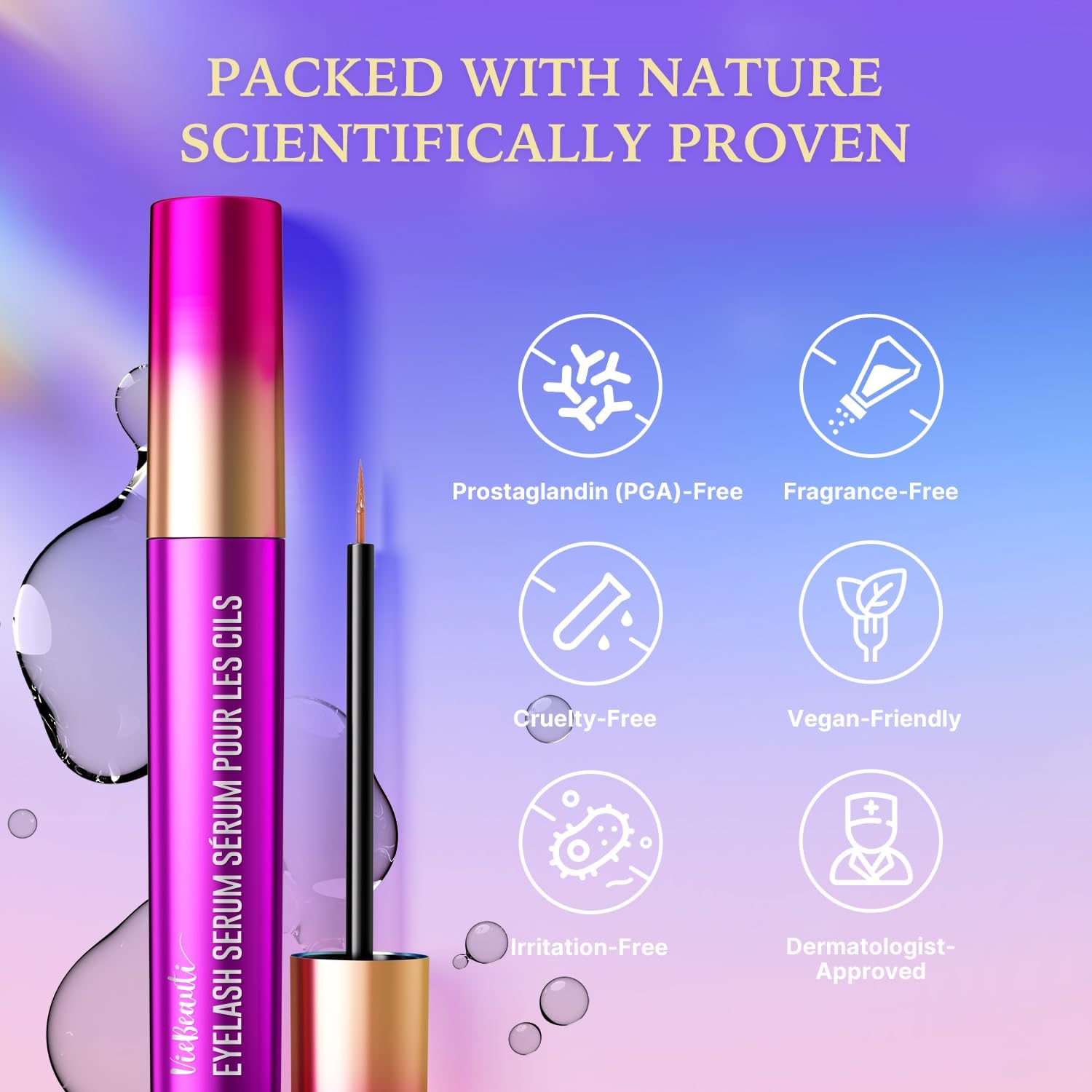 Thumbnail 4 de VieBeauti Eyelash Growth Serum 3mL 💄