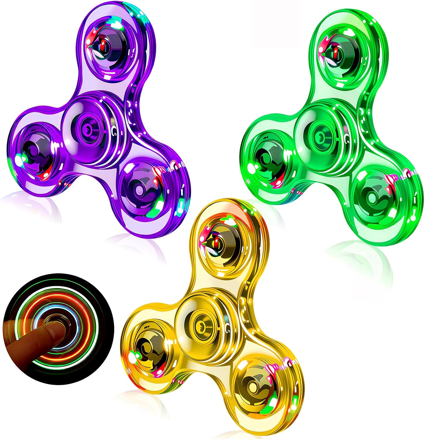 Detalle de Figrol Fidget Spinner 3-Pack