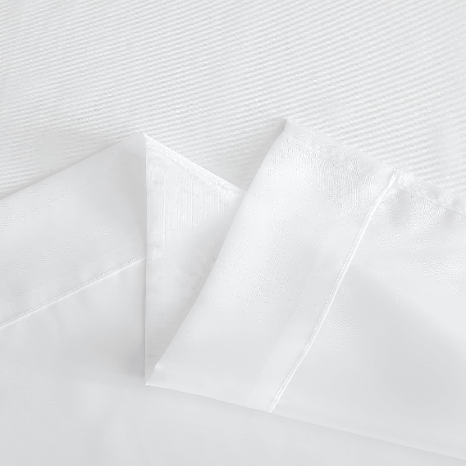 Thumbnail 5 de NICETOWN Sheer Curtains Extra Length (54" W x 108" L) – White Voile Window Panels, 2-Pack