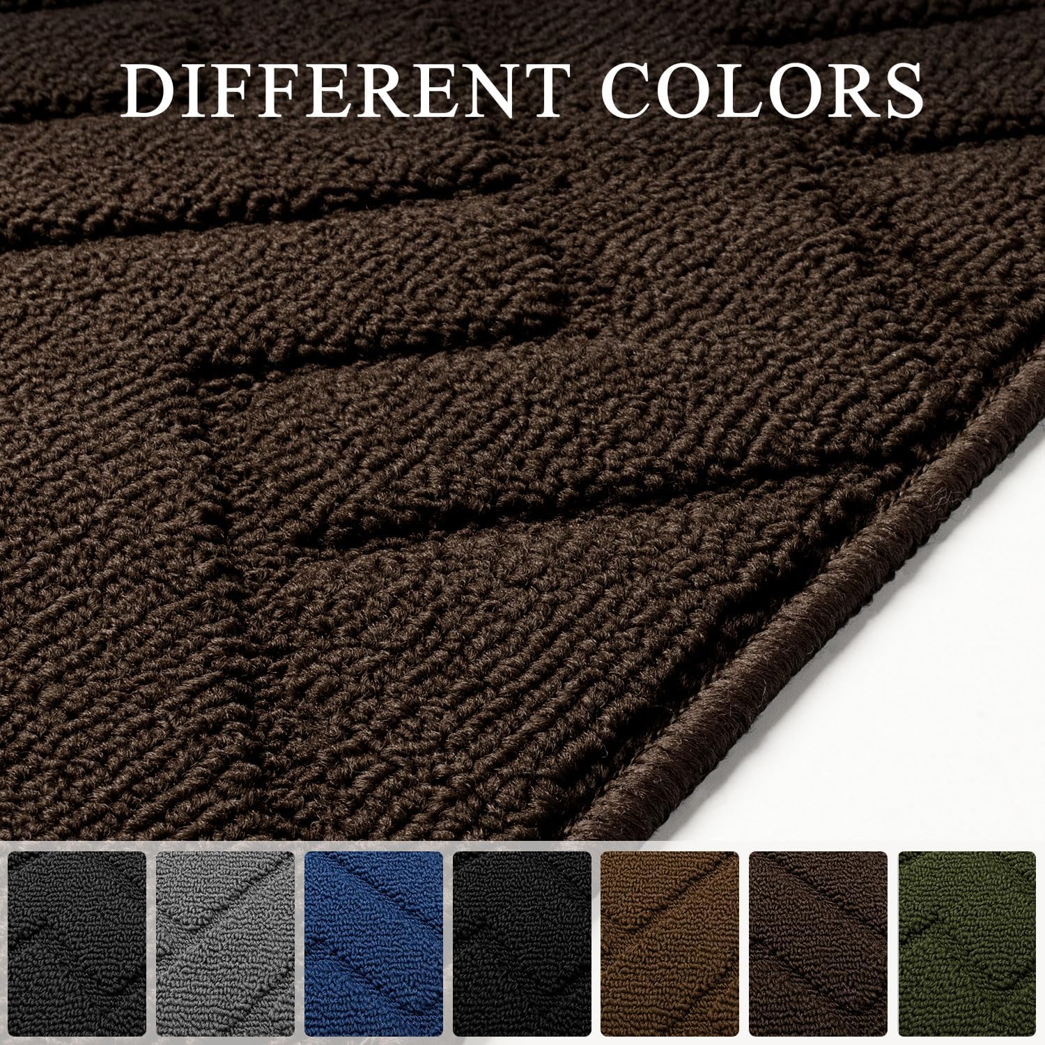 Detalle 2 de Biscpro Teppich Läufer 60 x 180 cm – waschbarer, rutschhemmender Schmutzfang für Flur, Küche & Büro