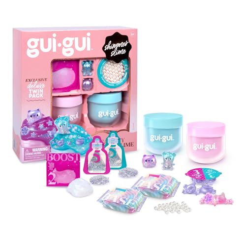 Detalle de Gui Gui Slime Kit Shimmer Deluxe 2-Pack: Iridescent Slimes