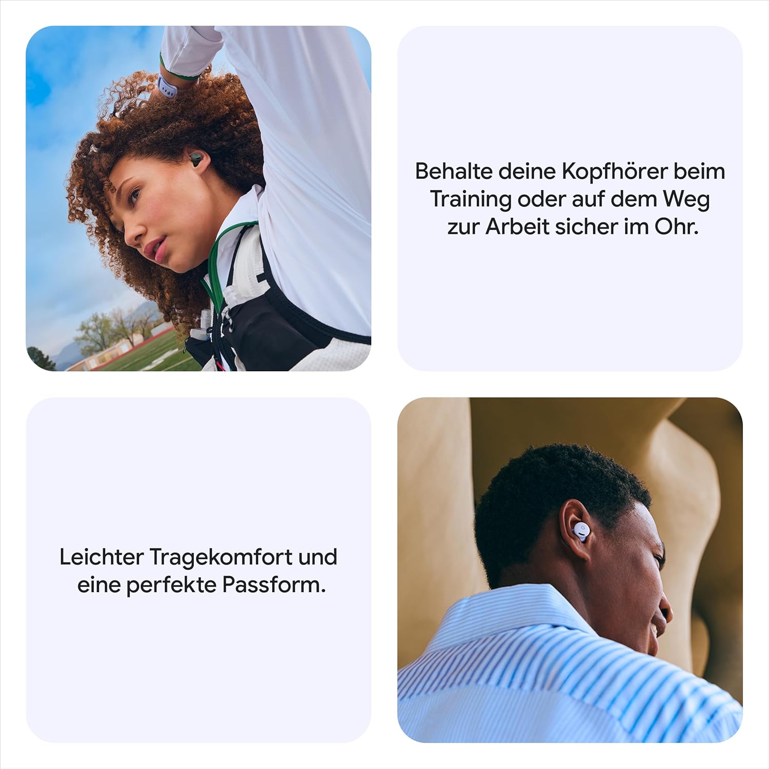 Thumbnail 3 de Google Pixel Buds 2a mit ANC 7 Std. Wiedergabe