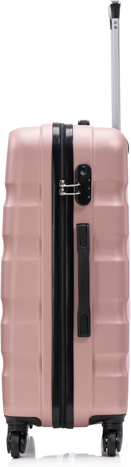 Detalle de CELIMS Set Valigie | Valigia media 20 kg rigida Oro Rosa + Beauty Case 35 cm inclusa