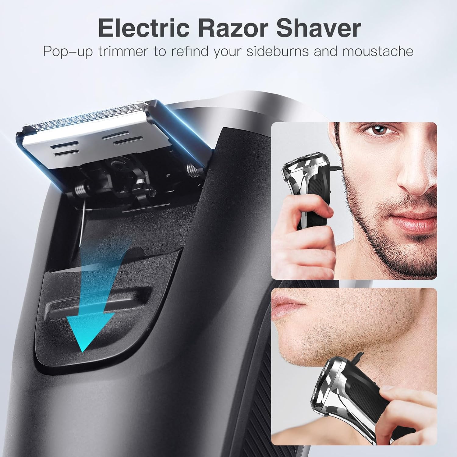 Detalle de YIRISO Electric Razor 90Min cordless shaver 🪒