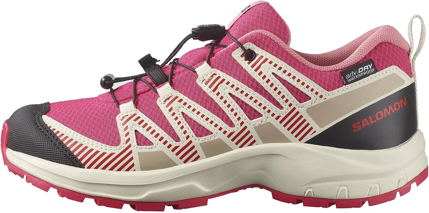 Detalle de Salomon XA Pro V8 ClimaSalomon Waterproof – Unisex Multifunktions-Kinderschuhe mit präziser Passform